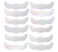 Glitter Freckles, Adhesive Face Decor, set di toppe temporanee a lunga durata, design a forma di cuore per bambini, cosplay, Pride Festival, Concert Birthday Wedding Carnival Use