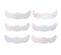 Glitter Freckles For Kids - 6 Sheet Makeup Patches, Waterproof Face Stickers, Long Lasting Star Heart Gems, Safe Skin Cosmetic Decoration | Easy Apply Festival Look Party, Birthday, Carnival