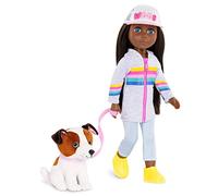 Glitter Girls Jana & Cuddles - Bambola di peluche da 35,6 cm, alla moda, per bambine dai 3 anni in su