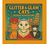 Glitter & Glam Cats World Adventure: Stylish Cats & Glittering Adventures