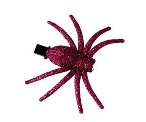 Glitter Halloween Aracnid Clip per capelli forcina moda copricapo per donne bambini accessori per feste leggero ragni clip per capelli