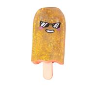 Glitter Ice Cream - Pop Sensory Toy, Pinching Venting Artifact with Fun Play Use, Soft Texture, Party Favors, Stress Relief Gadget for Kids Adults Working Studying Home Office Travel Commuting