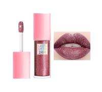 Glitter Lip Gloss, Shimmering Lip Plumper, Moisturizing Liquid Lipstick, Glossy Lip Balm, Nourishing Makeup, Perfect for Women and Girls Lip Makeup Routine