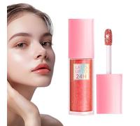 Glitter Lip Gloss, Shimmering Lip Plumper, Moisturizing Liquid Lipstick, Nourishing Gloss Formula, Smooth Non-Sticky Texture, Perfect for Girls' Makeup and Everyday Lip Care