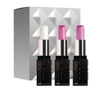 Glitter Lip Kit, Glossy Lipstick 3 Colors Set, Long Lasting Lip Gloss, Non-Stick Cup, moisturizing lipstick, 3.6grams, High Shine Daily Lips Makeup for women