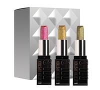 Glitter Lip Kit, Glossy Lipstick Set, Long Lasting Lip Gloss, Lip Gloss Set 3 Colors, Non Stick Cup Lip Gloss, Moisturizing Lip Gloss, High Shiny Lipstick, Daily Lip Makeup Kit, Party Lips Makeup