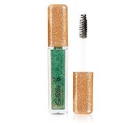 Glitter Mascara Diamond Sparkling Colourful Mascara, anti-smudge scintillante colorato strumento di make-up per gli occhi per matrimoni fasi festival musicali (verde)