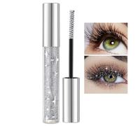 Glitter Mascara - Eyelash Mascara | Glitter Makeup | Thick Shiny Eyelash Curling Extension Makeup, Glitter Long Lasting Mascara Beauty Shiny Cosmetic, Adds sparklee And Shimmer To Your Eyes