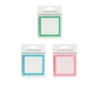 Glitter Notepad 2.0, Glitter Notepad Sticky Notes, Sparkle Sticky Notes, Small to Do List, for Book Tabs, School Supplies, for Lovely Gift for Girls (Pink)