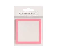 Glitter Notepad Sticky Notes, Transparent Sparkle Sticky Notepad, Sparkle Stickys Notes Paper, Transparent Glitter Notepads Stationery(powder)