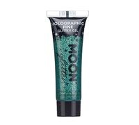 Glitter Olografico Gel Per Viso e Corpo by Moon Glitter - 12ml - Verde - Pittura Viso Glitter