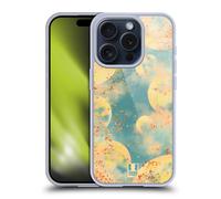 GLITTER PASTEL PLANETS PRINT CUSTODIA COVER MORBIDA IN GEL PER APPLE iPHONE