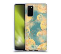 GLITTER PASTEL PLANETS PRINT CUSTODIA COVER MORBIDA IN GEL PER SAMSUNG PHONES 1