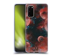 GLITTER PASTEL PLANETS PRINT CUSTODIA COVER MORBIDA IN GEL PER SAMSUNG PHONES 1