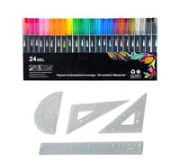 Glitter Pen Drawing Set, Squiggles Shimmer Markers Set, Drawing Markers Set, Glitter Art Markers, Shimmer Drawing Pens, Birthday Greeting Card Markers, Doodling Markers Set, Journal Art Markers