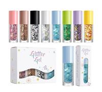 Glitter per il corpo Capelli Scintillanti Lunga Durata | Glitter Per Il Viso E Il Corpo Per Ragazze Donne Uomini Partita Calcio Compleanno Sfilata Concerto Festival