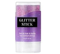 Glitter Per Il Corpo Per Viso E Luccicante | Scintillante Delicato Sulla Pelle Versatile Per Scuola Palcoscenico Feste Viola