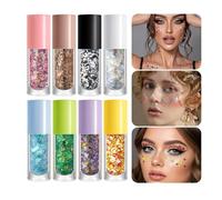 Glitter per il Trucco | Shimmer scintillante per capelli,Gel Glitter Corpo e Viso - per Bambini, Ragazze, Donne, Uomini, di Calcio, Compleanno, Sfilata, Concerto, Festival e Sfilata