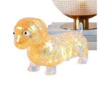 Glitter Squeeze Toy - Cute Puppy Fidgets, Sensory Fun with Soothing Feel, Cute Dog, Desk Accessory, Relaxation Item for Reduction and Entertaining Breaks at Home Office or School