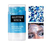 Glitter Stick Per Capelli | Stick Iridescente Per Capelli E Corpo Trucco Per Festival E Eventi,Trucco Cosmetico Scintillante Amico Della Pelle Con Accessori Luccicanti Per Palcoscenico