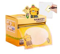 Glitter Sticky Notes - 120 Transparent Pull Out Sticky Notes