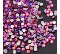 Glitter Strass Crystal AB Non Hot Fix FlatBack Strass Garment Nail Art Stone