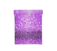 Glitter viola scintillanti, Spremere il portafoglio superiore da donna Borsa portaoggetti Piccola portamonete Portamonete