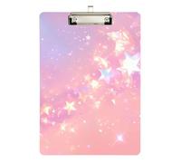 Glittering Stars Baby Peach Classic portablocco in plastica per allenatori di pallacanestro donne legali dimensioni 9 x 12