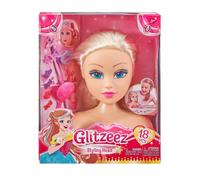 Glitzeez Testa da Pettinare con Accessori
