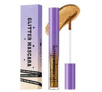 Glitzer Mascara - Leuchtende Mascara Partys | Wasserdichtes Wimpern Make-Up Mit Längenverlängerung Und Lockung Verwischfest Und Anhaltend Für Frauen Für Hochzeiten Dates Abende Bühne