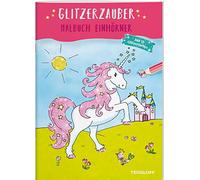 Glitzerzauber Malbuch. Einhörner