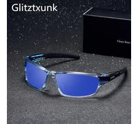 Glitztxunk Occhiali da Sole Uomo Polarizzati Guida SPORTS Per Uomo Donna