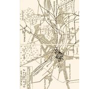 Gliwice Gleiwitz Poland Map Journal: Vintage Map Notebook