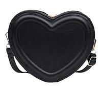 Glixoft Borsa a Tracolla a Forma di Cuore Borsa a Tracolla in Pelle Portamonete per Ragazze Borsa a Busta per Piccola Principessa Borsa Sera Borsa per Cellulare