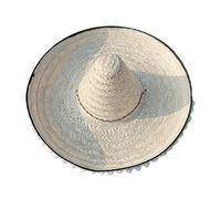 Glixoft Cappelli Sombrero Messicani Mini Sombreri Messicani di Paglia Divertenti per Fiesta Carnevale Estate Bomboniere Messicane Cinco De Mayo (Bianco)