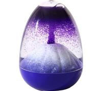 Glixoft Uovo di Eruzione del Vulcano Movimento Liquido con Mini Ornamento Base Sabbia Sensoriale Calmante