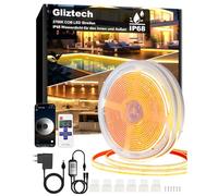 Gliztech 30M Striscia LED COB IP68 Impermeabile, Autoadesiva Striscia LED