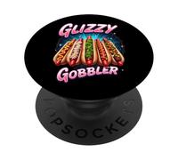 Glizzy Gobbler - Divertente hot dog amante estate PopSockets PopGrip Adesivo