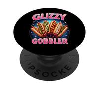 Glizzy Gobbler - Divertente hot dog amante estate PopSockets PopGrip Adesivo