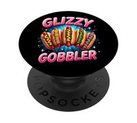Glizzy Gobbler - Divertente hot dog amante estate PopSockets PopGrip Adesivo