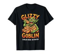 Glizzy Goblin Funny Hot Dog Meme Goblin Mode Activated Maglietta