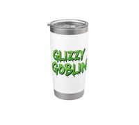 Glizzy Goblin Hotdog Meme Costume Hot Dog Panini Roller Glizzy Bicchiere termico in acciaio inox doppia parete