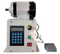 GLJTUO Bobinatrice automatica del cavo con il contatore digitale, controllo della velocità regolabile, potere 500W, maniglie 4 cavi per la produzione ad alta efficienza, 500W