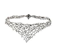 GLJTUO Gioielli per Capelli Corona Diademi per Donne Hobbit Thranduil Corona Tiara Fan Regalo Moda Testa Gioielli Elfo Re Corona,