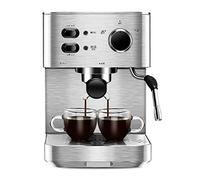 GLJTUO Macchina per caffè Espresso per La Casa, Piccola Macchina per caffè Semiautomatica, Tipo Vapore, Corpo Interamente in Acciaio Inossidabile, Macchina per caffè Espresso, La Nuova,