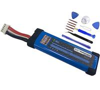 GLK-Technologies Batteria di ricambio ad alta potenza, compatibile con JBL Flip 4 GSP872693 01 Bluetooth altoparlante batteria 3200 mAh + strumento professionale