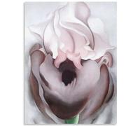 GLKFWVX Georgia OKeeffe Poster Rosa Iris Wall Painting Abstract Canvas Georgia OKeeffe Stampe per Foto di Arredamento 60X80cmx1 Senza Cornice