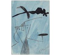 GLKFWVX Joan Miro Poster Principe di Stelle Wall Art Surrealismo Quadro su Tela Stampa Joan Miro Stampa Nordica Immagine per Soggiorno Decor 30x45cmx1 Senza Cornice