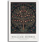 GLKFWVX William Morris Poster The Big Tree Exhibition Wall Art Museum Dipinto su tela William Morris Stampe per la decorazione della casa immagini 50 x 70 cm x 1 senza cornice