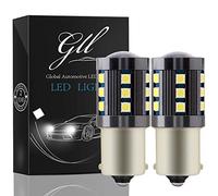GLL 2pcs 1156 Lampadine LED Bianco BA15S P21W LED con 3030-24SMD Utilizzato per la Girata Dell'automobile Luce Freno Segnale Fanale Posteriore Luce di Retromarcia Retronebbia 840LM 6500K CC 9-30V